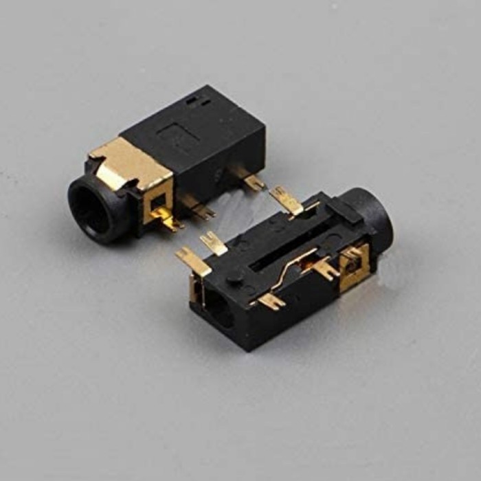 Jual SB99 socket soket 3.5mm 3.5 mm mini stereo 6p 6pin 6kaki 6 pin ...