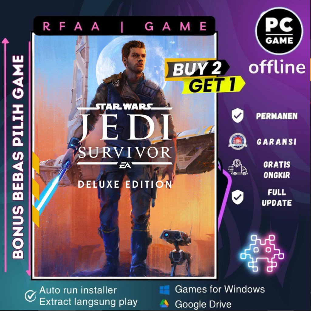 Jual STAR WARS JEDI SURVIVOR DELUXE EDITION | GAME PC - LAPTOP - DL ...