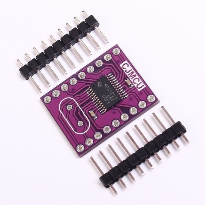 Jual ADS1232, 24 bit Ultra Low Noise, Precision Delta Sigma ADC Module ...