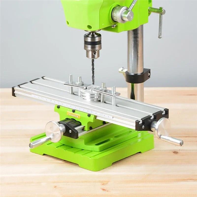 Jual Precision Cross Workbench Milling Machine Bench Drill Vise Fixture ...