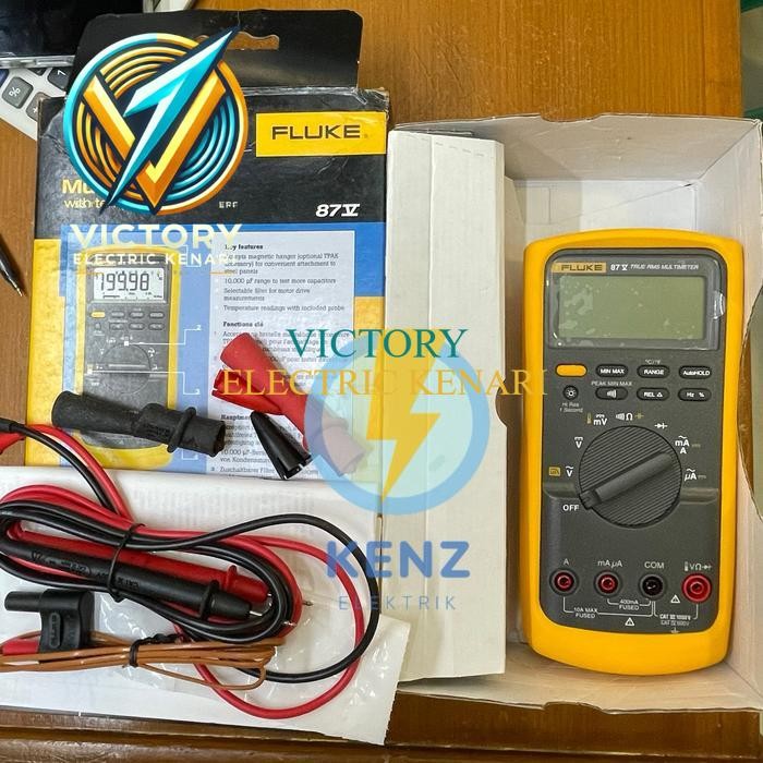Jual Fluke 87v industrial multimeter True RMS best seller 87-5 fluke ...