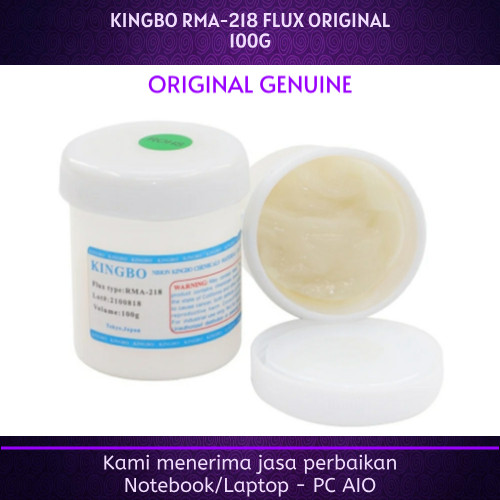 Kingbo 100g RMA-218 BGA Solder Flux Paste per la riparazione di