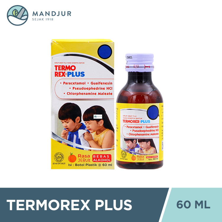 Jual TERMOREX PLUS SIRUP 1 BOTOL @ 60 ML | Shopee Indonesia