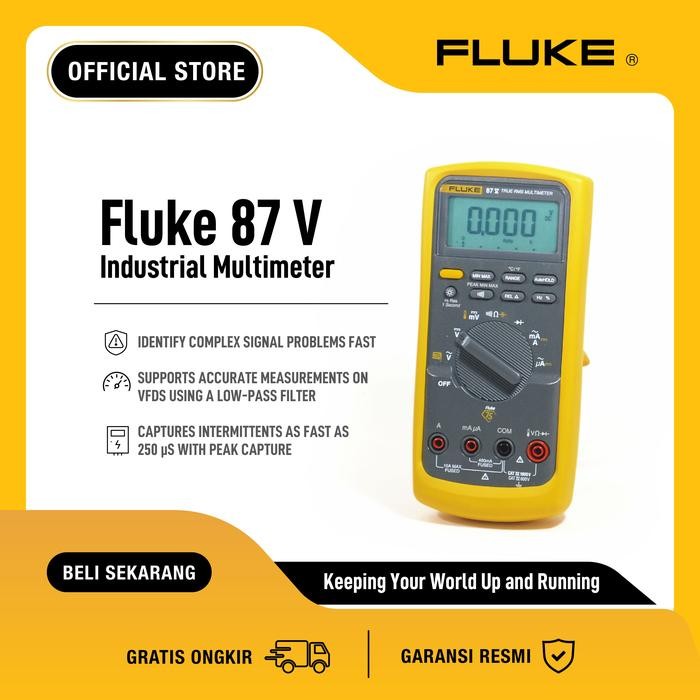 Jual FLUKE 87-5 Industrial True-RMS Multimeter | Shopee Indonesia