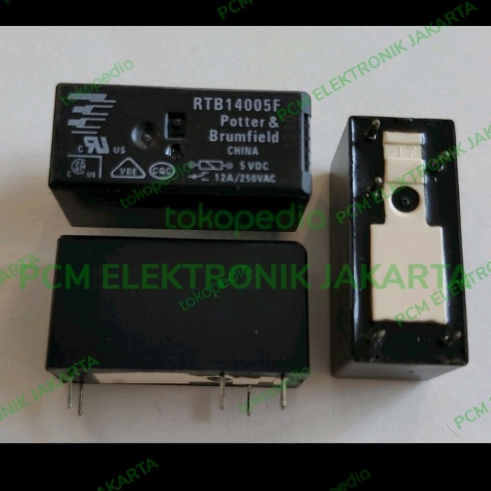 Jual SB99 relay potter brumfield rtb14005f 5v 5volt 5 volt dc dc5v 5vdc ...