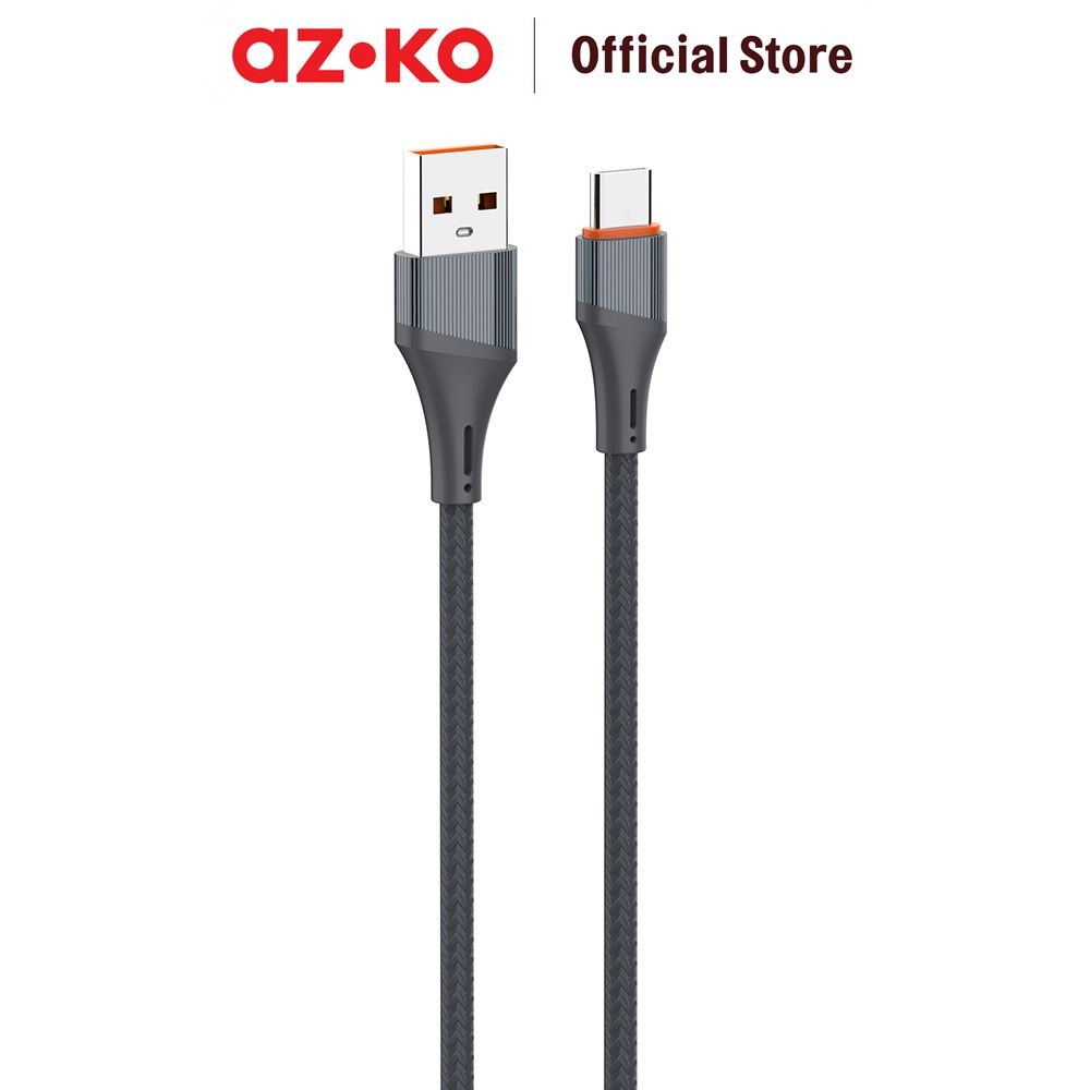 Jual AZKO Sovox 1.2 mtr Kabel Charger Usb 30 Watt Aluminium Charging ...