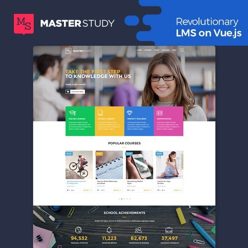 Jual Masterstudy Education – LMS WordPress Theme - Template Education ...