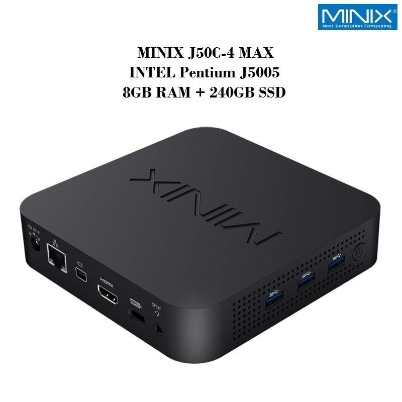GROSIRUNIK99 MINIX NEO J50C-4 MAX - Mini PC Win 10 - Intel J5005 RAM 8GB SSD 240GB