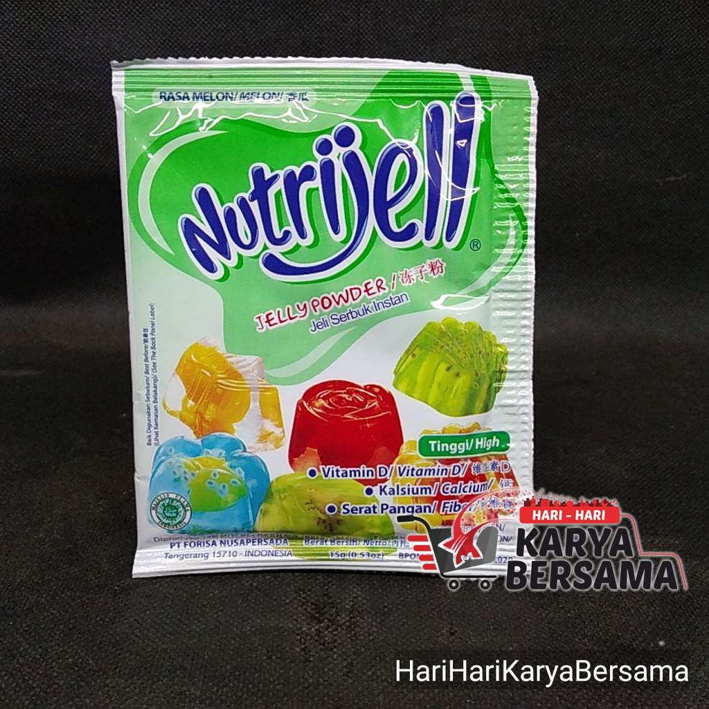 Jual NUTRIJELL POWDER RASA MELON 15GR | Shopee Indonesia