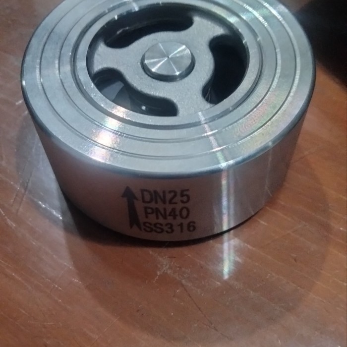 Jual disco check valve ss316 PN40 1 inch | Shopee Indonesia