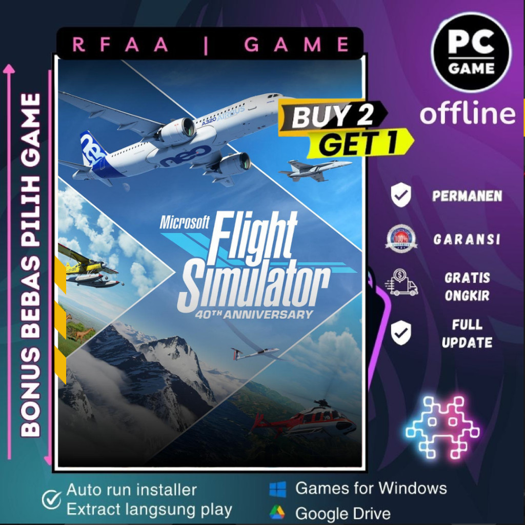 Jual MICROSOFT FLIGHT SIMULATOR 2020 | GAME PC - LAPTOP - DL | Shopee ...