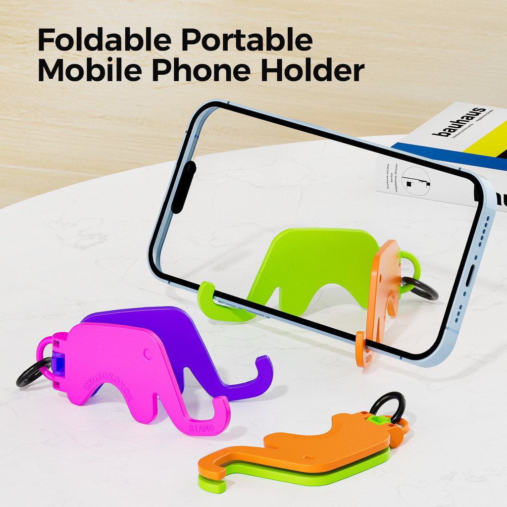Jual STAND HP SERBAGUNA SATUAN / STAND HANDPHONE MINI FOLDABLE DENGAN ...