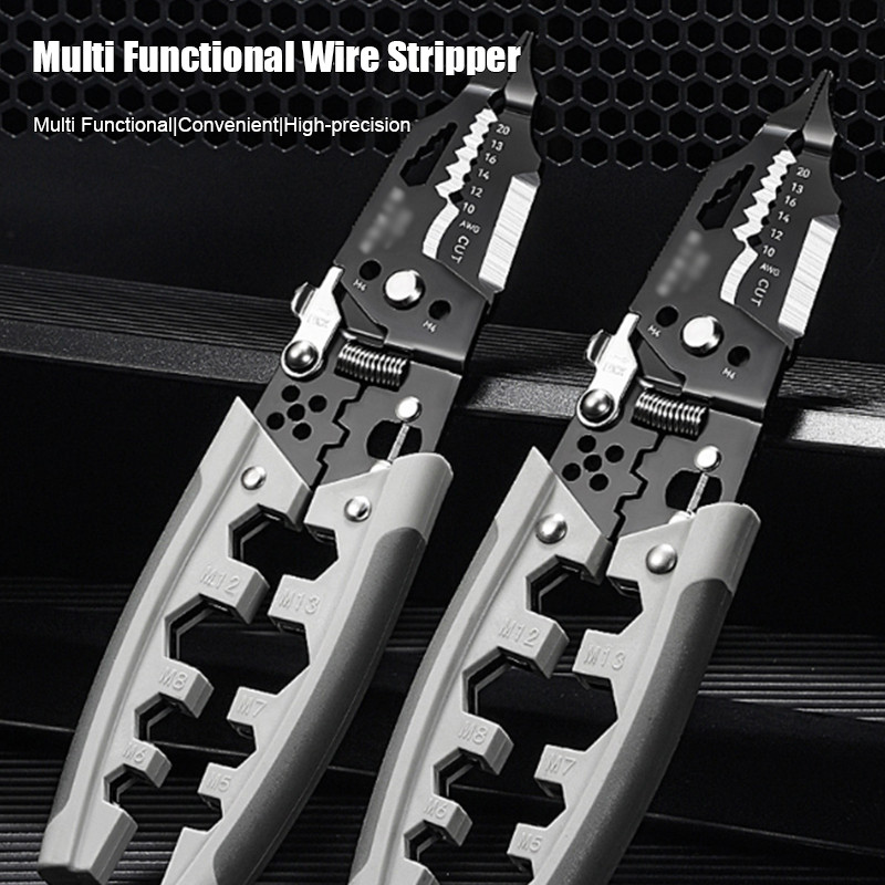 Jual 28-in-1 Strong Wire Nippers Split-wire Winder COD Apligod Multi ...