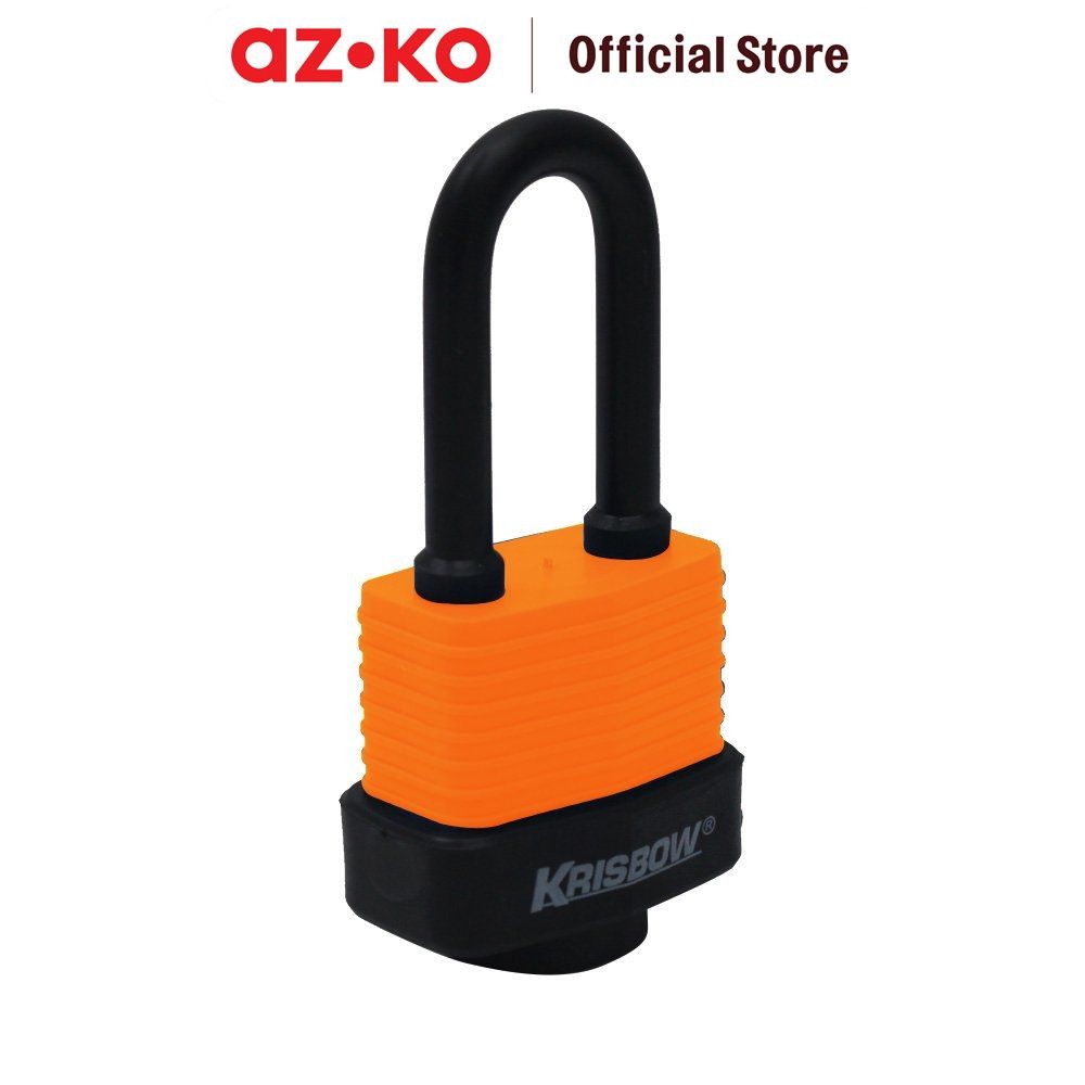 Jual AZKO Krisbow Gembok Panjang Tahan Air 50 Mm - Kuning Steel Padlock ...