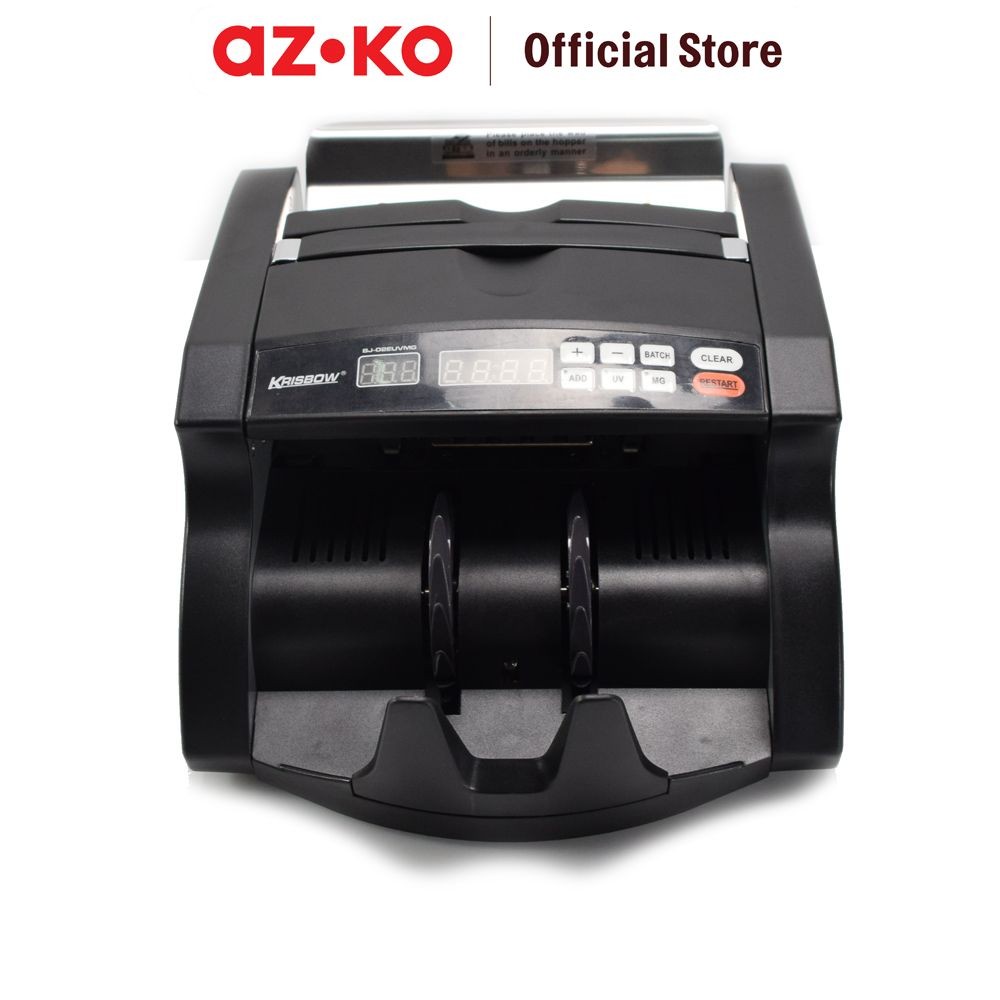 Jual AZKO Mesin Penghitung Uang Bj-02euv With Mg Money Counter Alat ...
