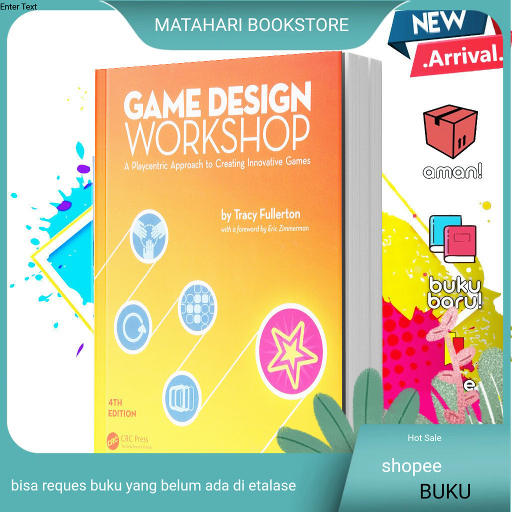 Jual Buku Game Design Workshop by Tracy Fullerton | Shopee Indonesia