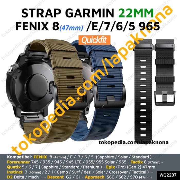 Cinturino QuickFit In Silicone Per Garmin Forerunner 965 955 945 935 Epix Gen 2 – Colore Nero