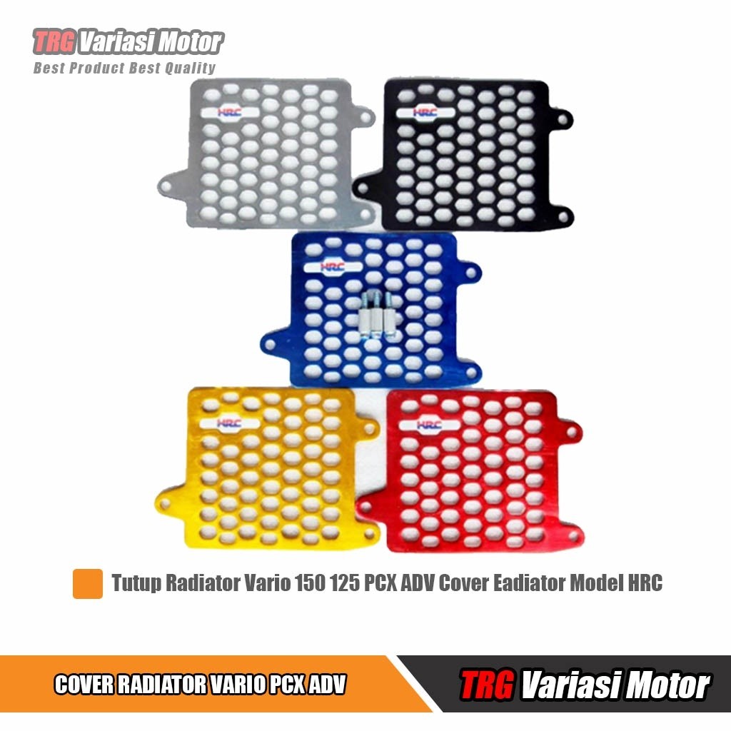 Jual Tutup Radiator Vario 150 125 PCX ADV Cover Radiator Model HRC TRG ...