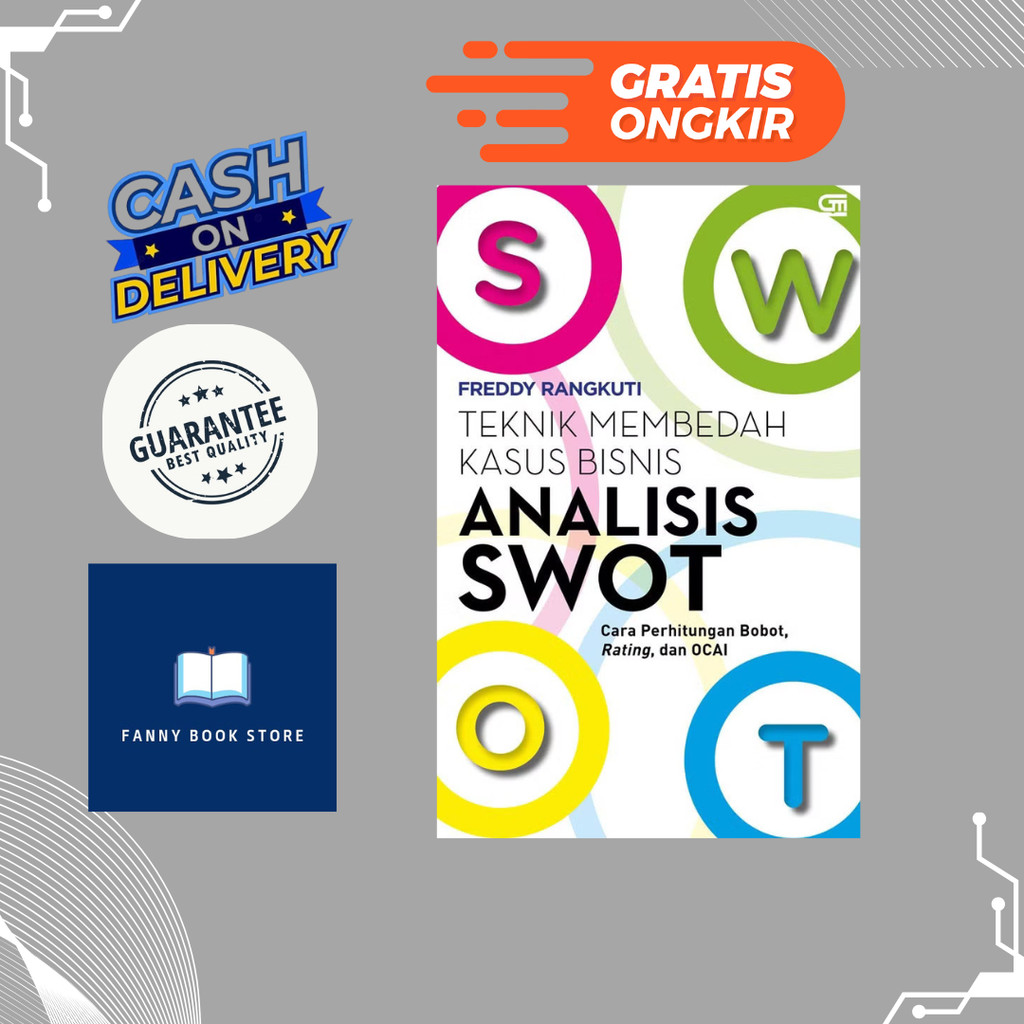 Jual Analisis SWOT Teknik Membedah Kasus Bisnis - Freddy Rangkuti ...