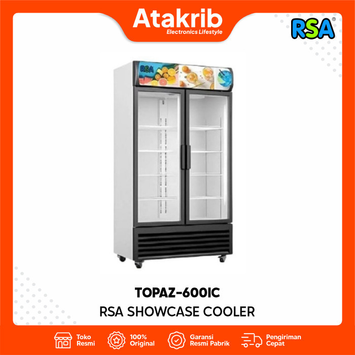 Jual RSA SHOWCASE COOLER TOPAZ-600IC 568 Liter | Shopee Indonesia