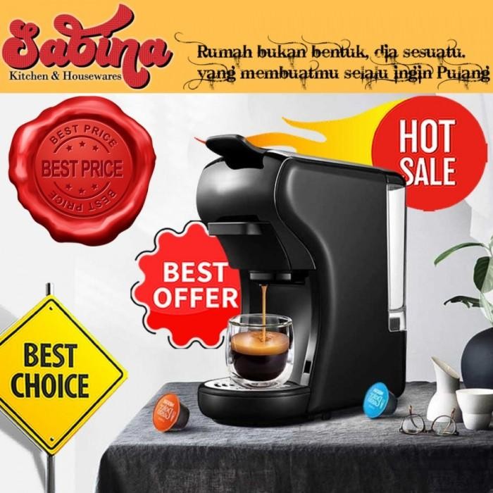 Jual Code Mesin Kopi 3 Adapter 600ml 19Bar Coffee Machine Espresso ...