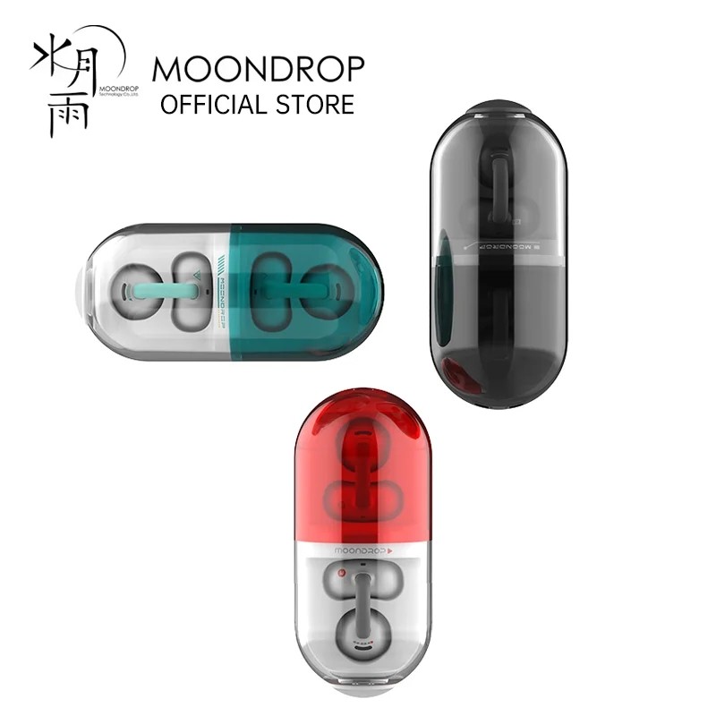 Jual MOONDROP PILL OWS Open Ear Headphones Bluetooth 6.0 Hanging ...
