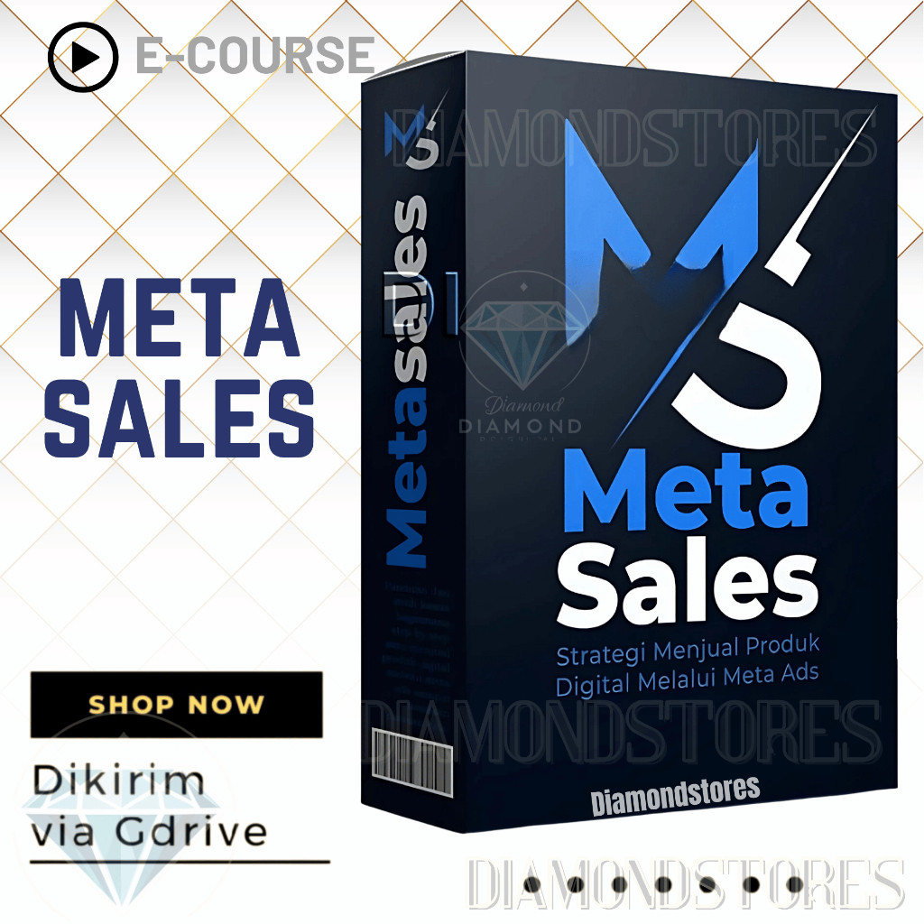 Jual A34) META SALES - Strategi Menjual Produk Digital Menggunakan Meta ...