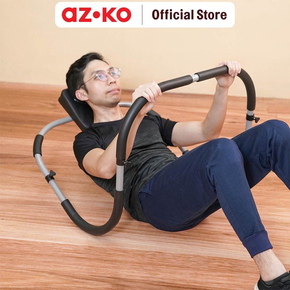 Jual AZKO Kinetic Abdominal Trainer - Hitam/Putih | Shopee Indonesia