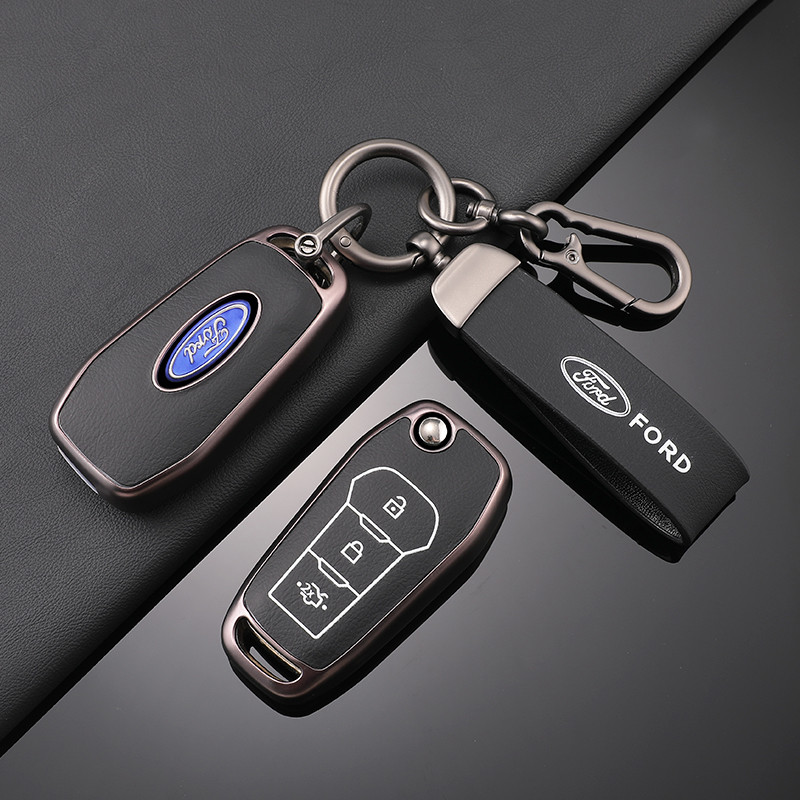 Jual Fashion TPU 3 Buttons Car Remote Key Case Cover Shell For Ford ...