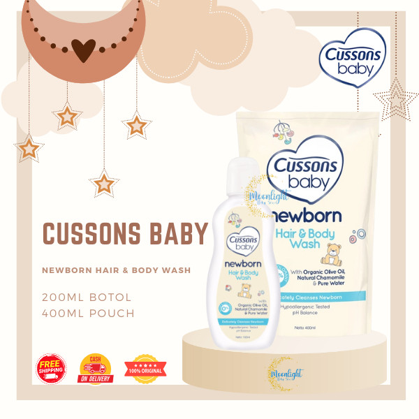Sampo Bayi Newborn Cusson Baby Newborn Hair And Body Wash Jual