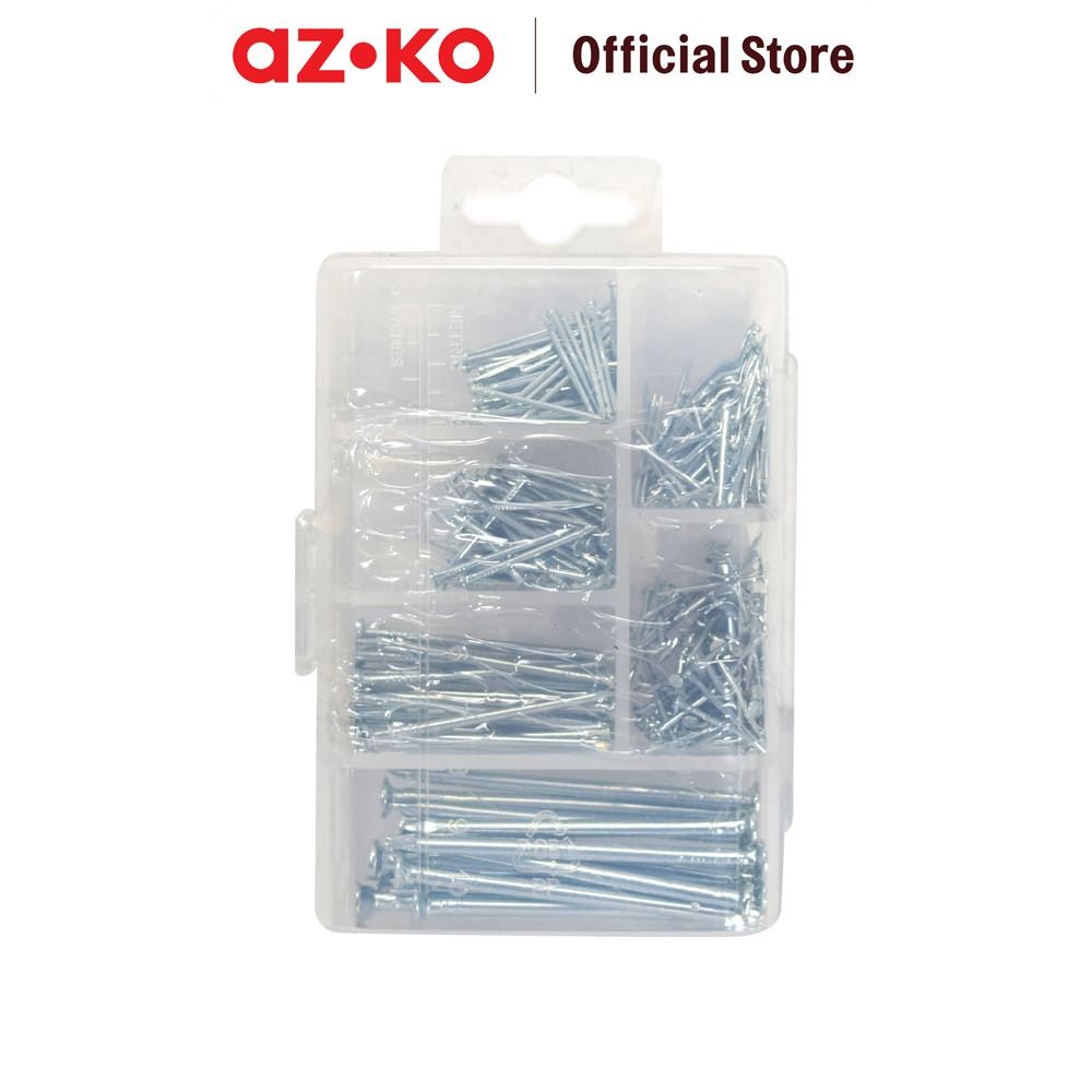 Jual AZKO Set Paku Beton Dan Kayu 325 Pcs | Shopee Indonesia
