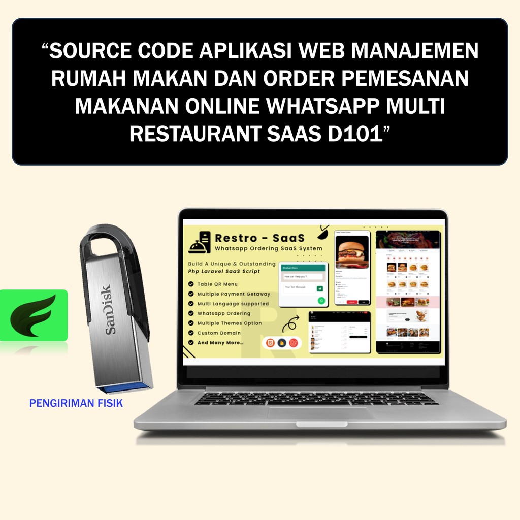 Jual SOURCE CODE APLIKASI WEB MANAJEMEN RUMAH MAKAN DAN ORDER PEMESANAN ...