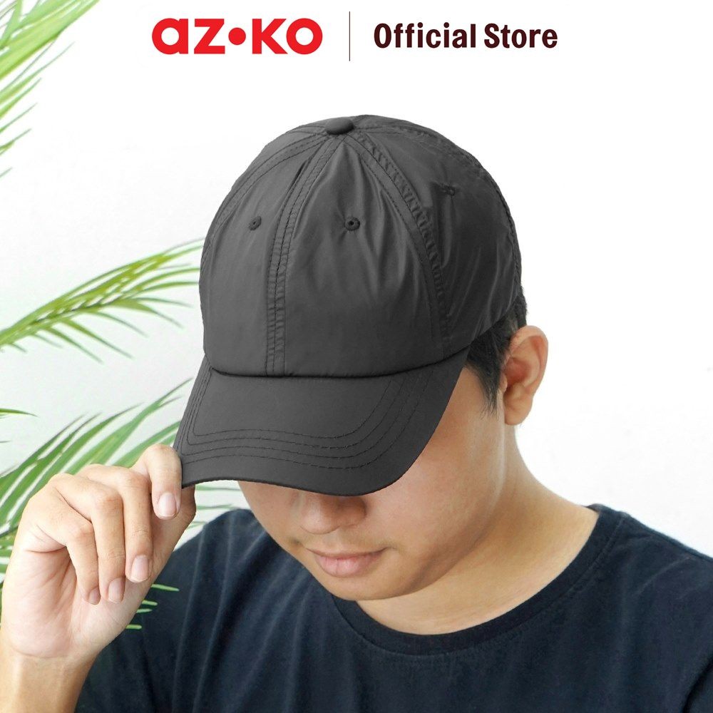 Jual AZKO Ataru Topi Nylon - Hitam Aksesoris Kepala Baseball Cap Topi ...