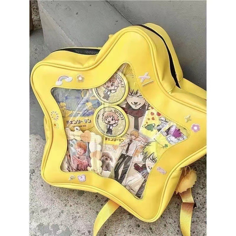 Cute Girl Five Pointed Star Crossbody Bag