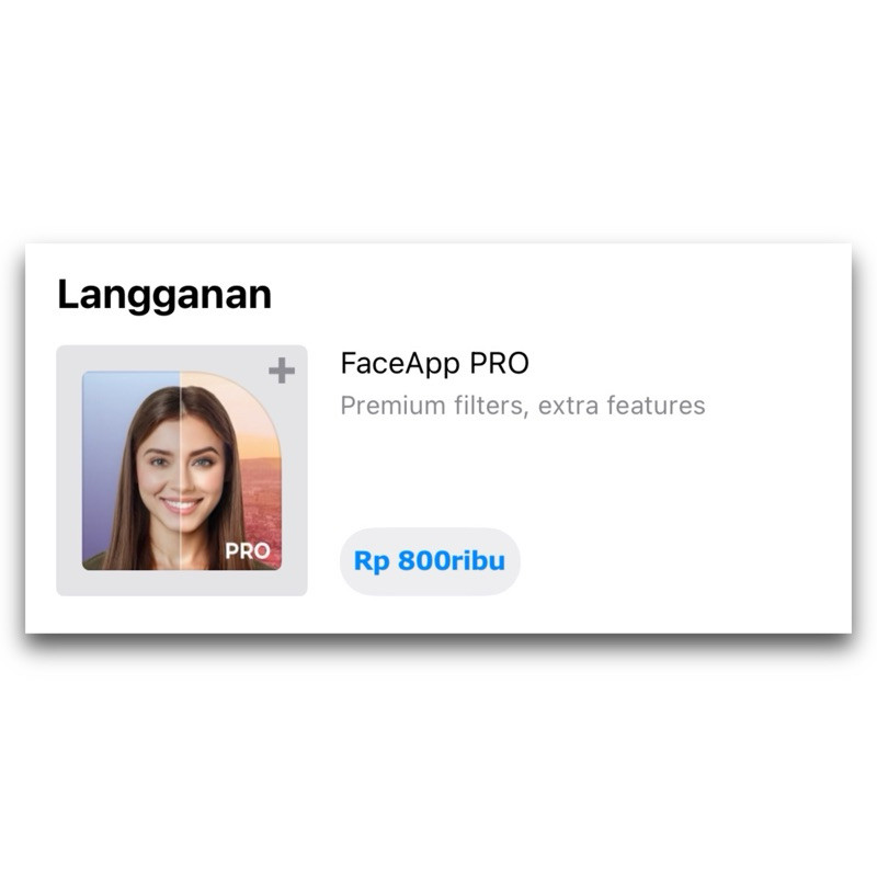 Jual FACEAPP PRO FULLPACK IOS & ANDROID SEUMUR HIDUP Shopee