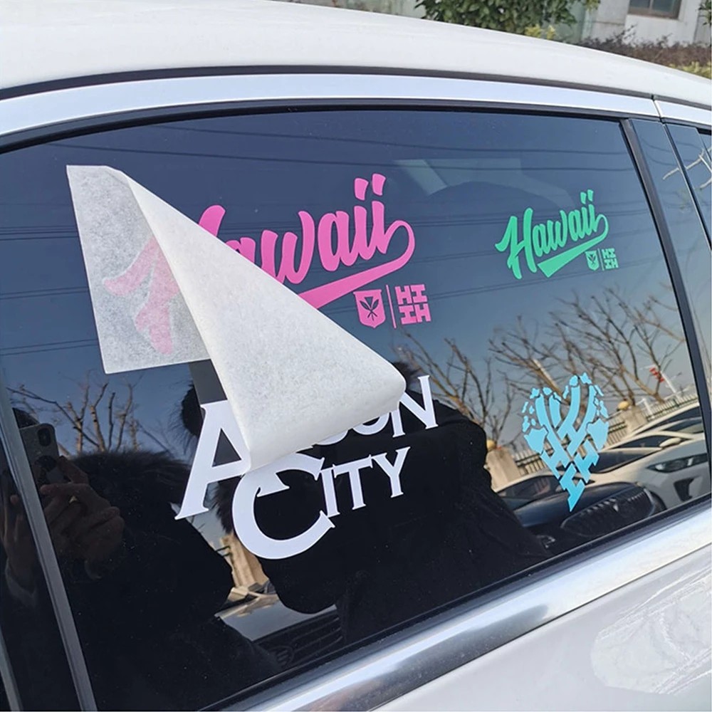 Jual Sticker Custom Mobil Car Vinyl Sticker Logos Waterproof | Shopee ...