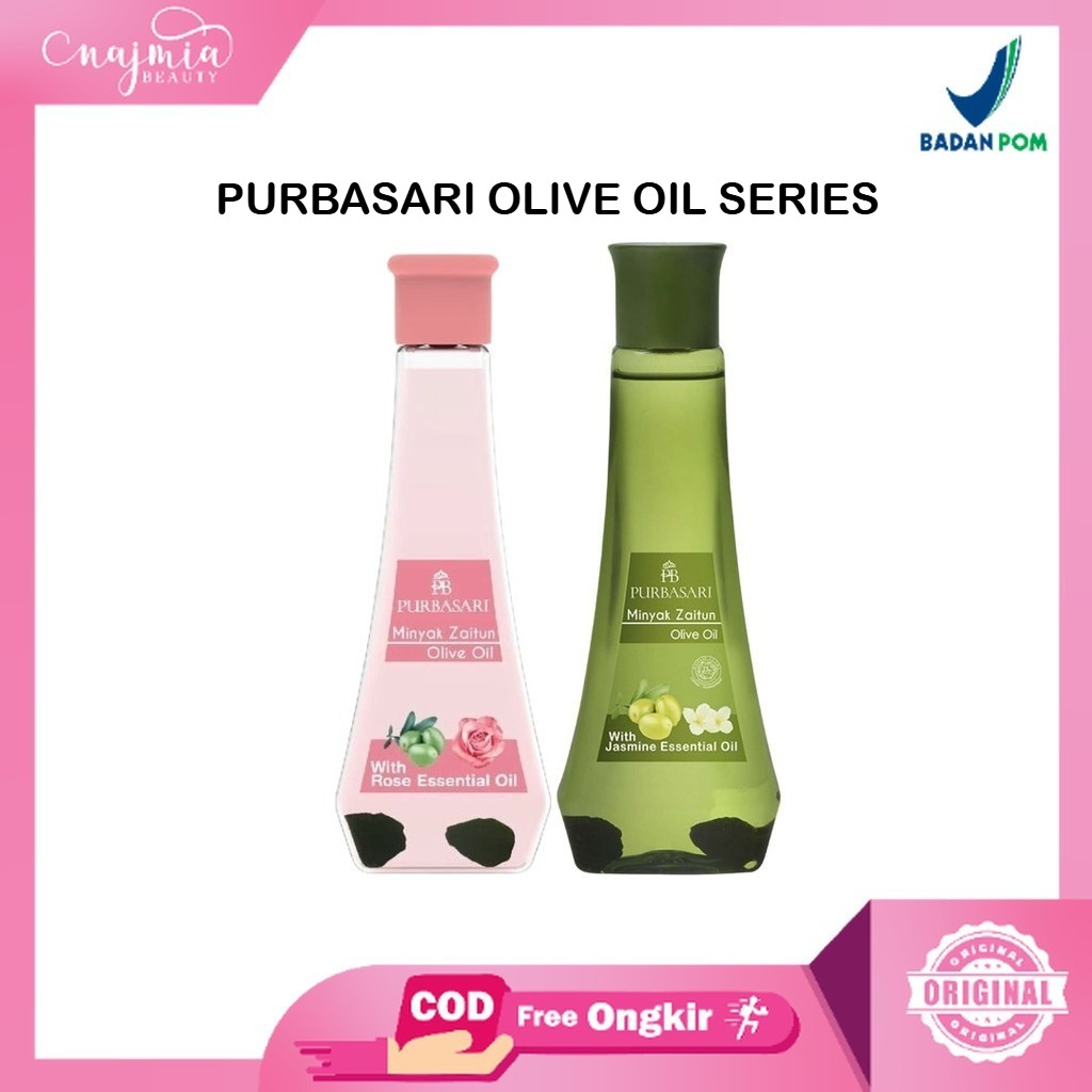 Jual Najmia 2 (Beli 2 lbh murah) Purbasari Minyak Zaitun 75 Ml & 150Ml
