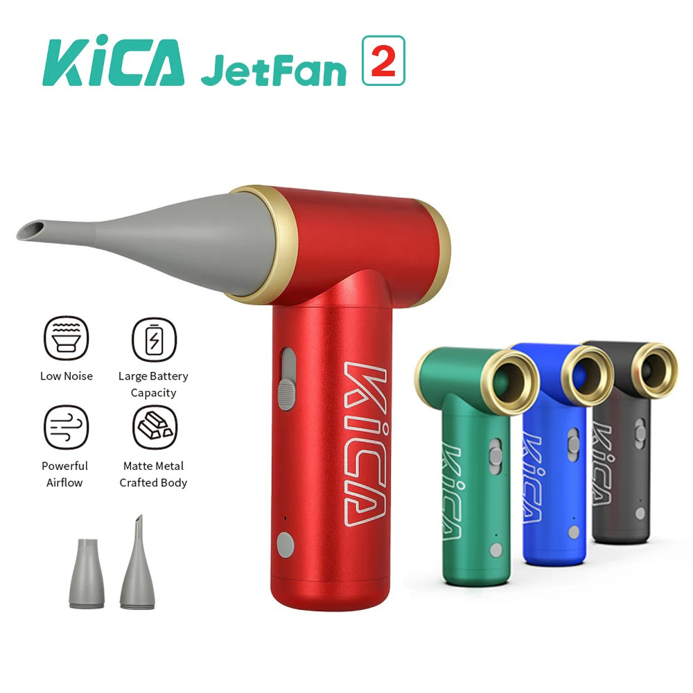 Jual KICA Jetfan 2 Electric Air Blower Portable Turbo Fan Rechargeable ...