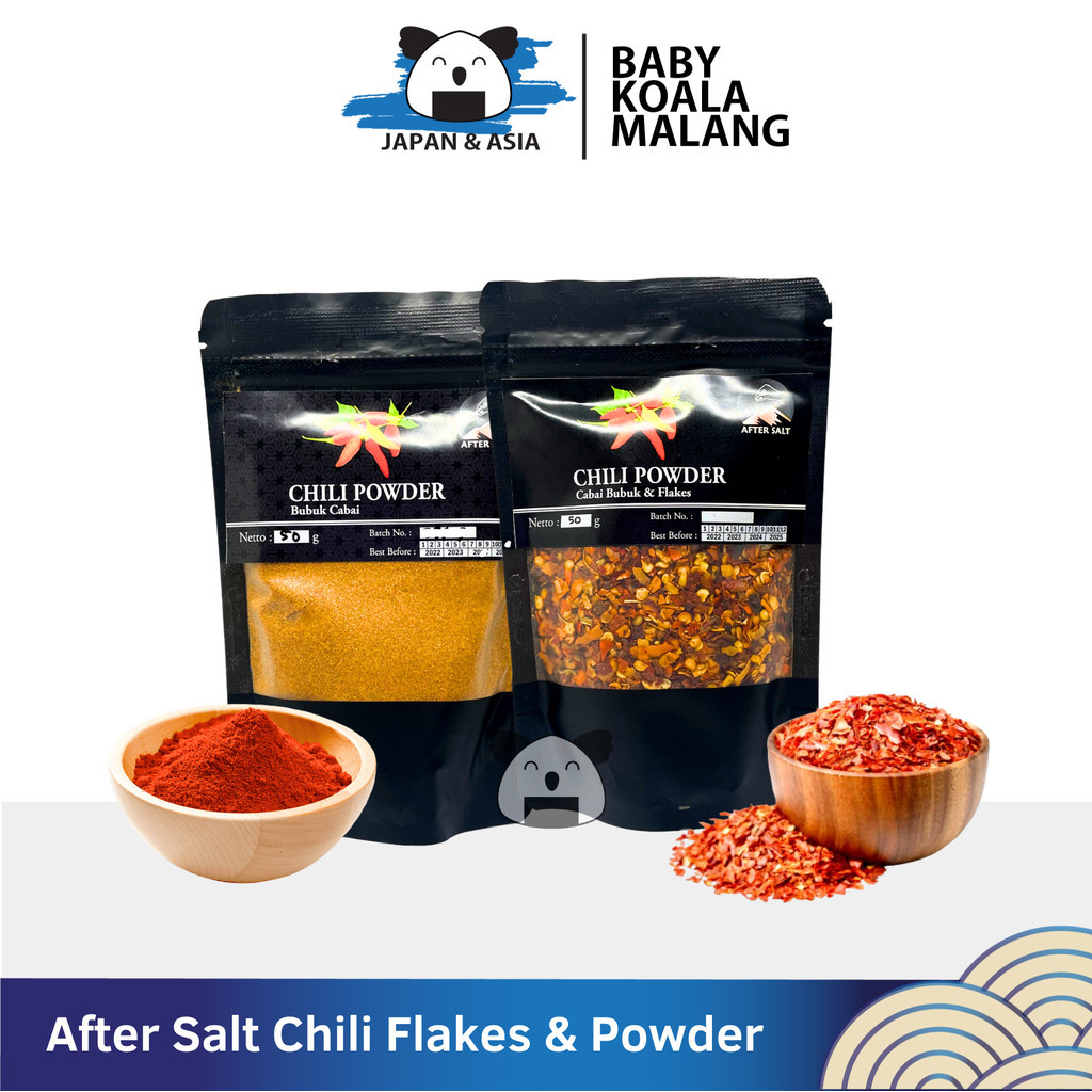Jual AFTER SALT Chili Flakes Chilli Powder & Flakes 50 g | Cabe Bubuk ...