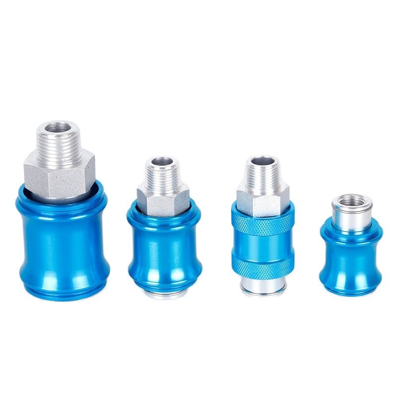 2PCS Aluminum Manual Slide Valve – G1/4 Thread, Pneumatic Flow Control - View #5