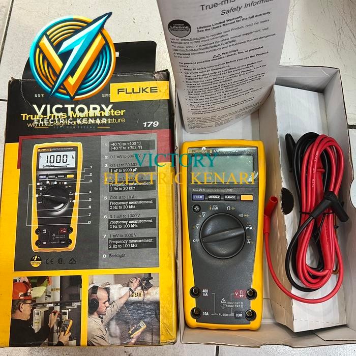 Jual FLUKE 179 TRUE RMS DIGITAL MULTIMETER | Shopee Indonesia