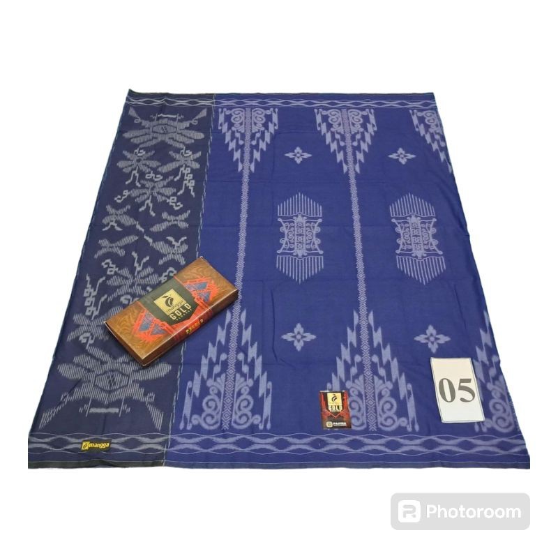 Sarung mangga gold kembang premium