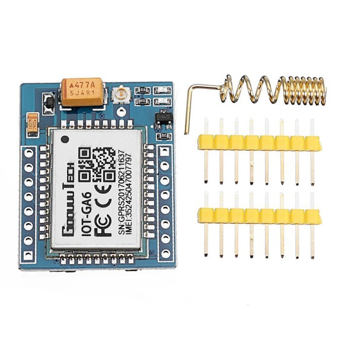Jual GPRS module GSM module Mini A6 SMS development board minimum ...