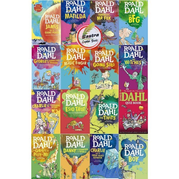 Jual Roald Dahl Collection 15 Books Box Set | Shopee Indonesia