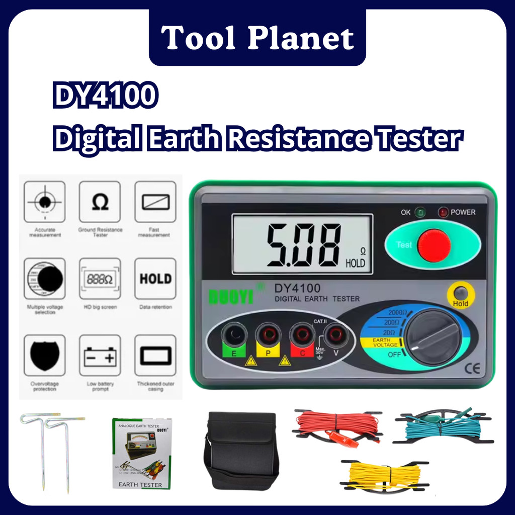 Jual Tool Planet⚡Garansi 1 Tahun⚡100% Ori DUOYI DY4100 Digital ...