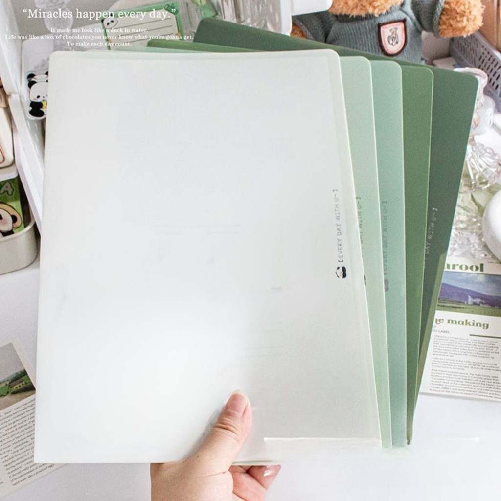 Jual TOPER Map Index Folder A4 Isi 5pcs Warna Gradasi Plastik Tebal ...