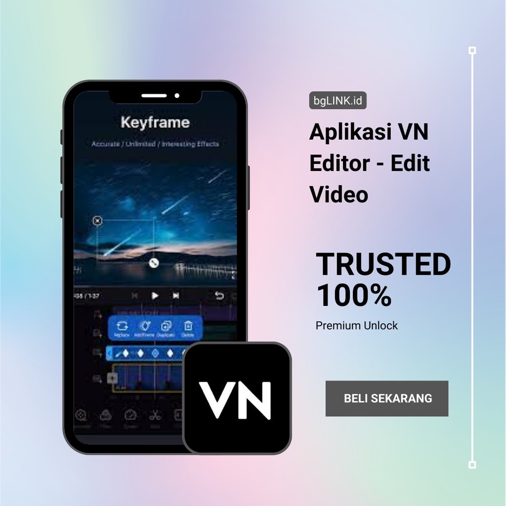 Jual Software Aplikasi VN Editor - Edit Video dengan kualitas tinggi ...