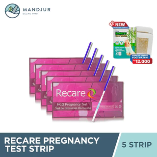 Recare tes kehamilan / test pack / pregnancy test - 5 strip