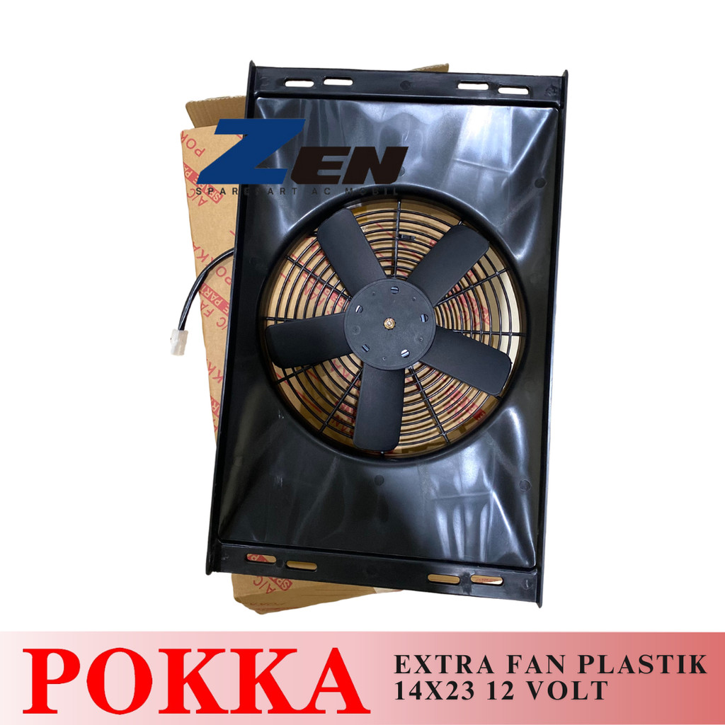Jual EXTRA FAN KONDENSOR 14x23 HISAP SINGLE ASSY UNIVERSAL 10 INCH ...