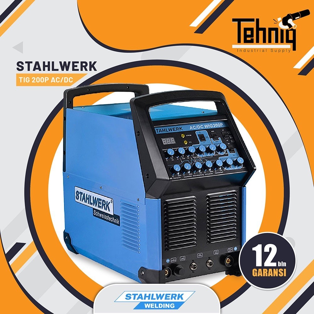 Jual Stahlwerk Mesin Las Argon TIG 200E AC/DC - STAHLWERK Welding ...